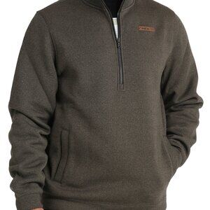 Men's Cinch Brown 1/4 Zip Sweater